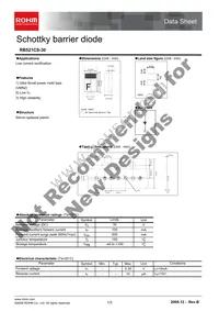 RB521CS-30T2R Datasheet Cover