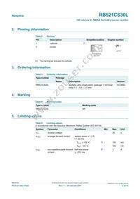 RB521CS30L Datasheet Page 2