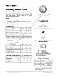 RB521S30T1 Datasheet Cover
