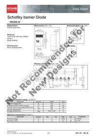 RB530S-30TE61 Datasheet Cover