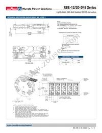 RBE-12/20-D48PB-C Datasheet Page 11