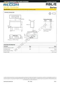 RBL-0505S/EH Datasheet Page 5