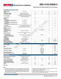 RBQ-12/33-D48NBS-C Datasheet Page 4