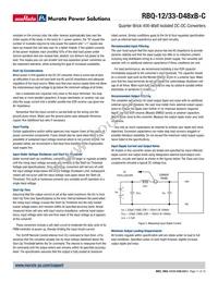 RBQ-12/33-D48NBS-C Datasheet Page 11