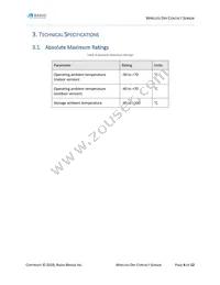 RBS301-CON-US Datasheet Page 5