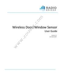 RBS301-DWS-US Datasheet Cover
