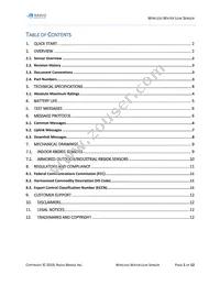 RBS301-WAT-US Datasheet Page 2