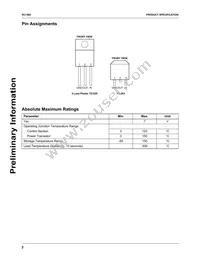 RC1584T Datasheet Page 2
