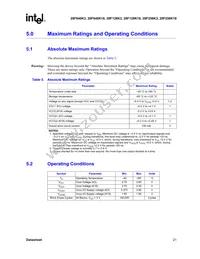 RC28F256K3C120 Datasheet Page 21