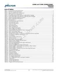 RC28F256P30TFF TR Datasheet Page 8