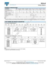 RCA120649K9FKEA Datasheet Page 2