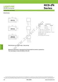 RCD-24-1.20/W/X2 Datasheet Page 6