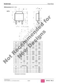 RCD041N25TL Datasheet Page 12