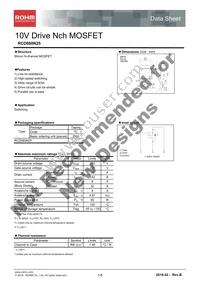 RCD080N25TL Datasheet Cover