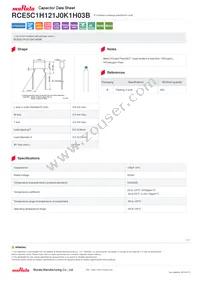 RCE5C1H121J0K1H03B Datasheet Cover