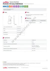 RCE5C1H123J1DBH03A Datasheet Cover