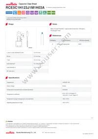 RCE5C1H123J1M1H03A Datasheet Cover