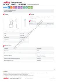 RCE5C1H153J1M1H03A Datasheet Cover