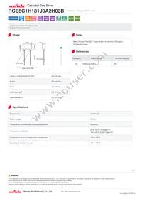 RCE5C1H181J0A2H03B Datasheet Cover