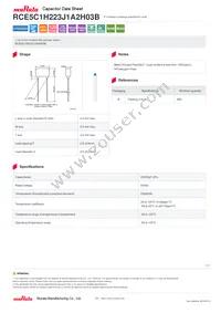 RCE5C1H223J1A2H03B Datasheet Cover