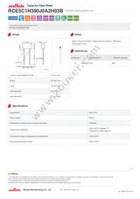 RCE5C1H390J0A2H03B Datasheet Cover