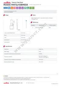 RCE5C1H472J1DBH03A Datasheet Cover