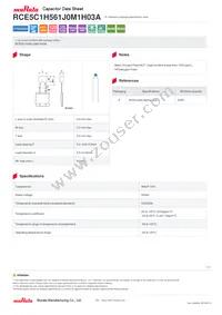 RCE5C1H561J0M1H03A Datasheet Cover