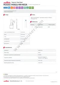 RCE5C1H562J1M1H03A Datasheet Cover