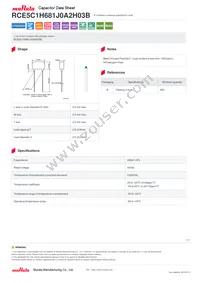 RCE5C1H681J0A2H03B Datasheet Cover