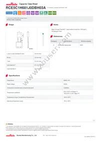 RCE5C1H681J0DBH03A Datasheet Cover