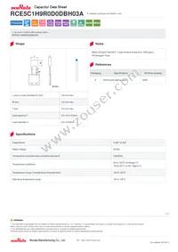 RCE5C1H9R0D0DBH03A Datasheet Cover