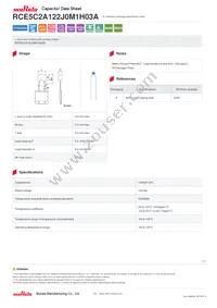 RCE5C2A122J0M1H03A Datasheet Cover