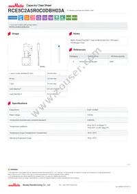 RCE5C2A5R0C0DBH03A Datasheet Cover