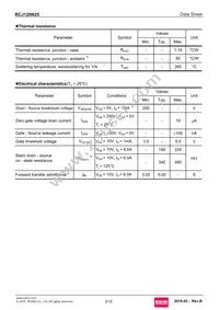 RCJ120N25TL Datasheet Page 2