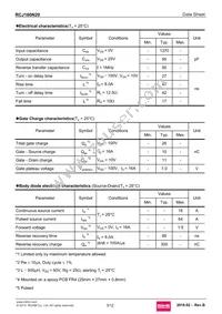 RCJ160N20TL Datasheet Page 3