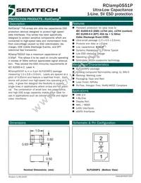 RCLAMP0551P.TNT Datasheet Cover