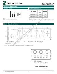 RCLAMP0551P.TNT Datasheet Page 6