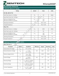 RCLAMP2656P.TGT Datasheet Page 2