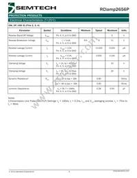 RCLAMP2656P.TGT Datasheet Page 3