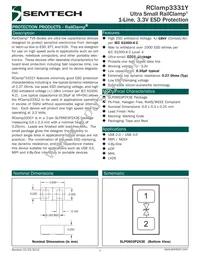 RCLAMP3331Y.TFT Datasheet Cover