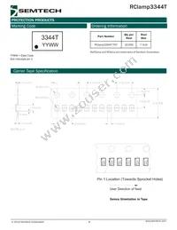 RCLAMP3344T.TNT Datasheet Page 8