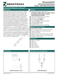 RCLAMP3522T.TFT Datasheet Cover