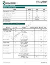 RCLAMP7512N.TCT Datasheet Page 2