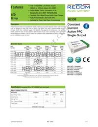 RCOB-900 Datasheet Cover