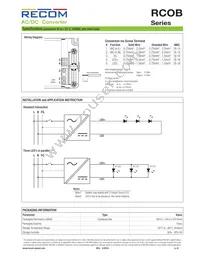 RCOB-900 Datasheet Page 5