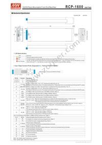 RCP-1600-24 Datasheet Page 6