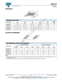RCS08059R76FKEA Datasheet Page 8