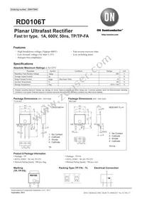 RD0106T-TL-H Datasheet Cover