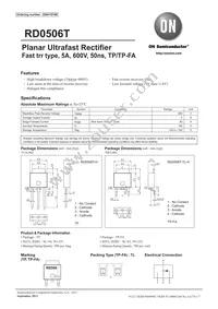 RD0506T-TL-H Datasheet Cover