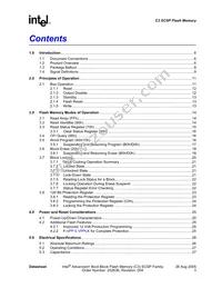 RD28F1604C3BD70A Datasheet Page 3